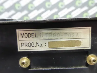 WTC TB90-P02A Teaching Box Programming Pendant No Prog. No. Used