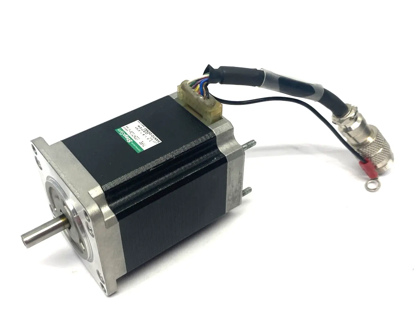Used Sanyo Denki Step-Syn 2-Phase Stepping Motor 1.8º NO ENCODER Motors (misc) Michigan US | Maverick Industrial Sales #1392321