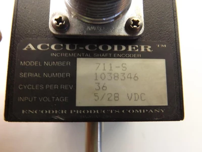 Used ENCODER _UNKNOWN_ Sensors | OCO Industrial #1595561