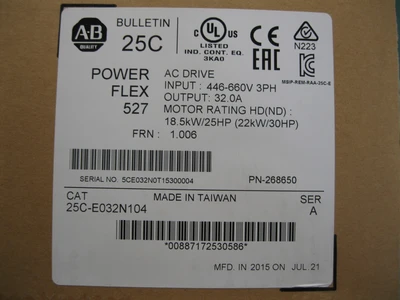 NEW Allen-Bradley 25C-E032N104