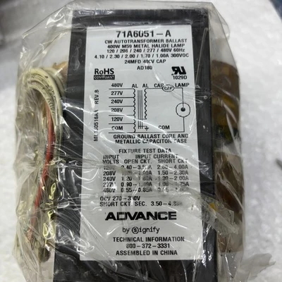 NEW Advance 71A6051-A