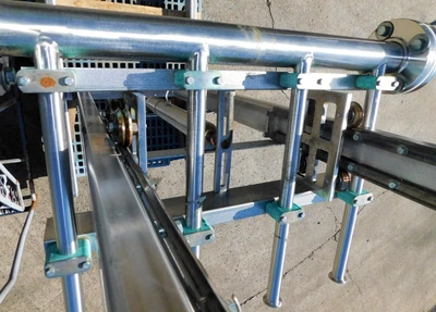 USED FILLING MANIFOLD FOUR STATION