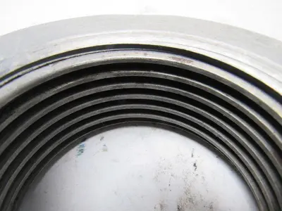 Whitworth BSW Steel Hex Nut 2-1/2-6" RH Fine Thread 3-3/4" Wide 1-1/4"Thick 6tpi