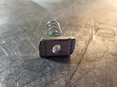 1-2/5" Chanel Nut w/ Spring