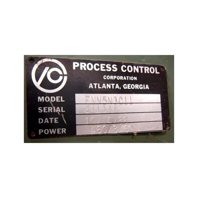 USED PROCESS CONTROL GCANOIN