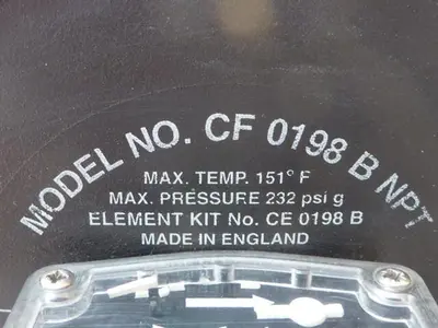 USED COMP AIR CO CF 0198 B NPT