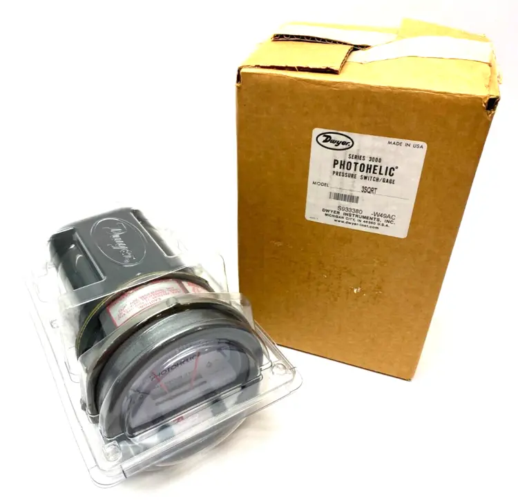 New | in-Stock Dwyer Series 3000 Photohelic Pressure Switch/Gage Pressure Switches Michigan US | Maverick Industrial Sales #1398606