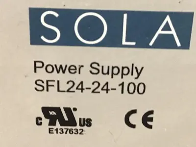 USED SOLA ELECTRIC SFL24-24-100