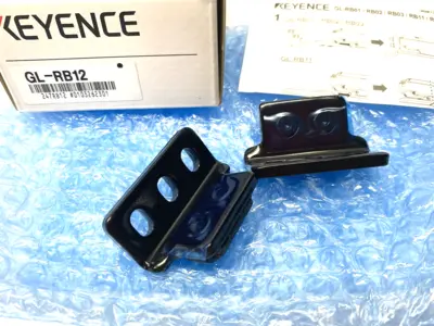 New | in-Stock KEYENCE L-Shape Mounting Brackets for Light Curtains SET OF 2 Light Curtains & Grids Michigan US | Maverick Industrial Sales #1391776