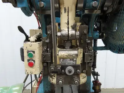 L&J No 18 Mechanical OBI Punch Press 18 Ton 2" Stroke 6" Throat 1.5Hp 3Ph