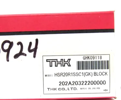 NEW THK HSR20R1SSC1(GK) BLOCK GUIDE BLOCK