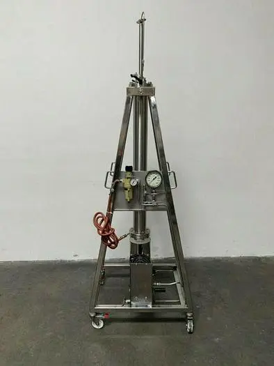 Used DDN PROCESS HPLC PREPARATIVE COLUMN 140 BAR W/ PUMP & GAUGE @ 2000 PSI Columns California US | Equipment Lab #485297