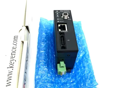 USED KEYENCE SENSOR AMPLIFIER MAIN UNIT FOR IV-G, 32-PROGRAMS