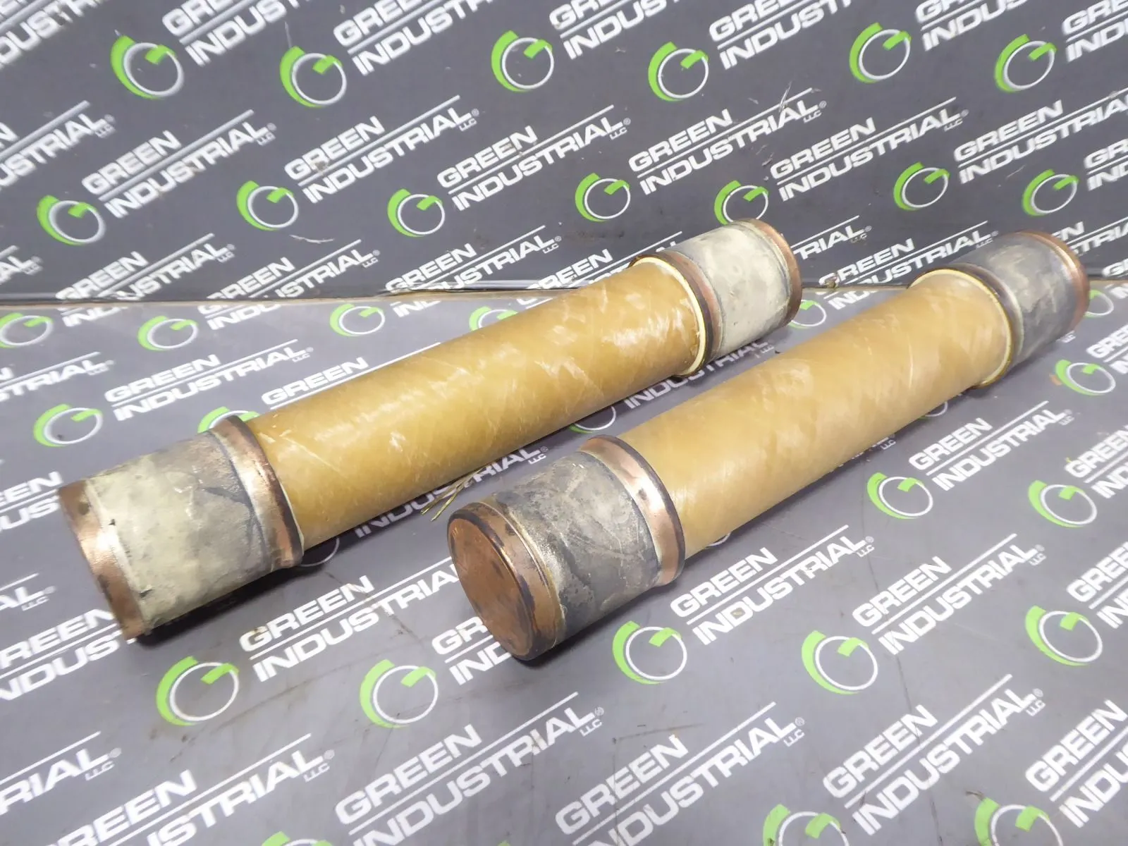 Lot of 2 General Electric 9F60CED015 Current Limiting Fuses 15E Amps Used