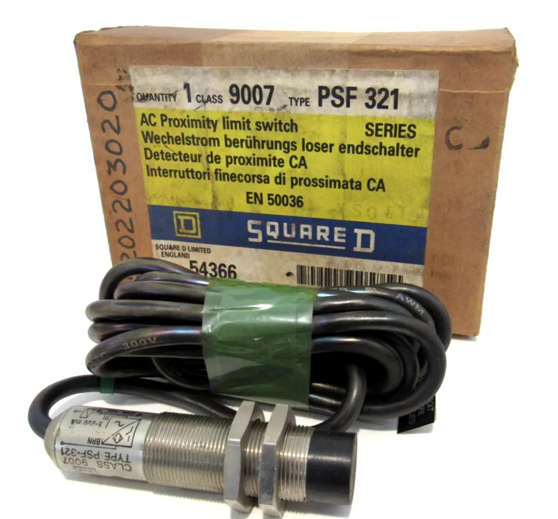 NEW SQUARE D 9007-PSF-321 PROXIMITY SWITCH 9007PSF321
