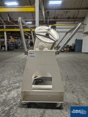 USED Patterson-Kelley 3 Cu Ft P-K Twin Shell Blender, S/S