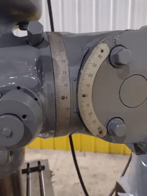 2 HP ALLIANT MODEL 100-1520 RAM TYPE VERTICAL MILL: STOCK #10353