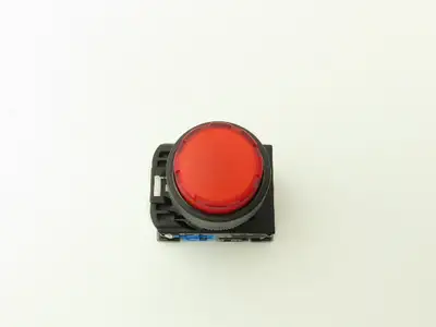 Fuji Electric Pushbutton Red Momentary 22mm 250V 6A Lot of 6
