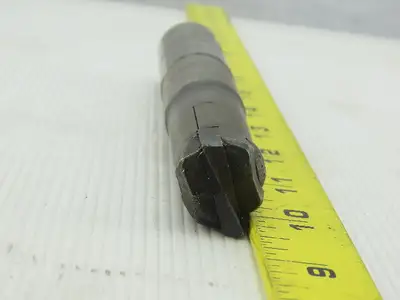 Harroun 100.600.100FBV 1" Carbide Indexing Flat Bottom Cutter 1" Shank 6" OAL