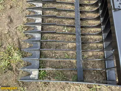 New Tomahawk 66” Rock Bucket, Universal Skid Steer Quick Attach