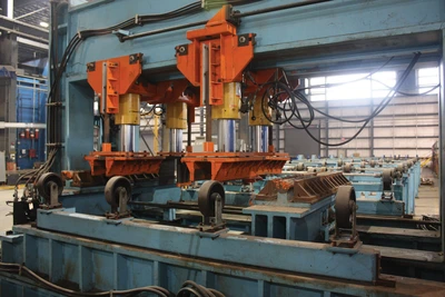 320 Ton Easom / Enerpac  Hyd. Straightening / Dishing / Panel Press
