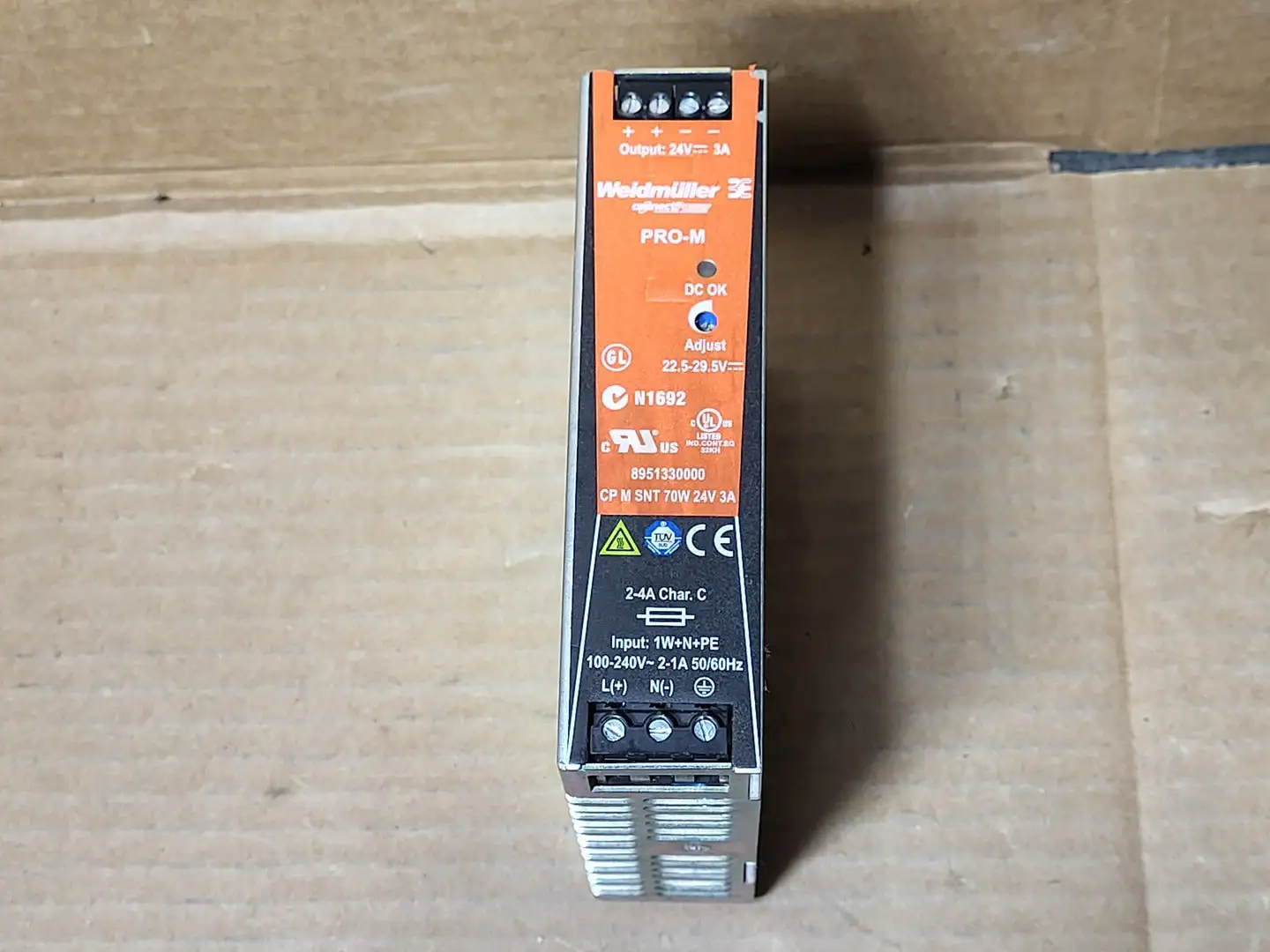 Used WEIDMULLER 8951330000 Misc Electrical & Power Parts British Columbia CA | Lenmark #1439156