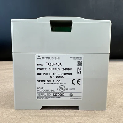 NEW Mitsubishi FX3U-4DA