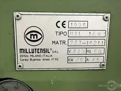 USED 1995 MILLUTENSIL MIL 162
