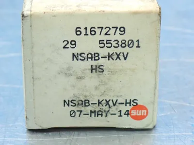 NEW SUN HYDAULICS NSABKXVHS
