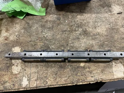24″ Linear Slide ; 1-1/8″ wide, 20″ Travel w/ 4 Bearings