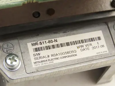 Mitsubishi MR-S11-80-N AC Servo Motor Drive Controller Assembly Version E