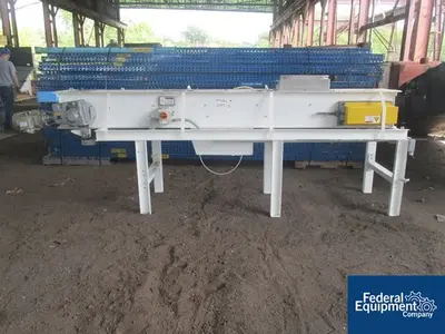 USED National Bulk Equipment 12" x 10' NBE Belt Conveyor