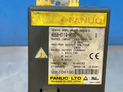 Used FANUC A06B6114H105 Servo Drives Ohio US | HGR 24 #1335198