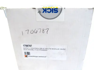 NEW SICK FX3-XTDI80002 SAFETY CONTROLLER 1044124 FX3XTDI80002