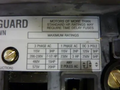 USED ALLEN BRADLEY 1494V-DS30 SER A
