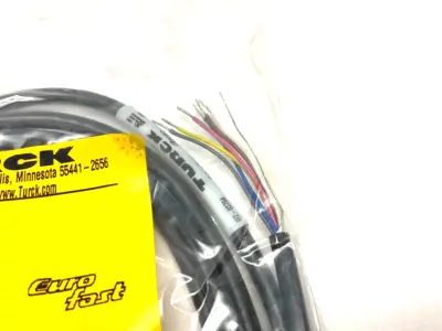 New | in-Stock Turck Eurofast M12 Right Angle Cordset Sgl-Ended Misc Electrical & Power Parts Michigan US | Maverick Industrial Sales #1397610