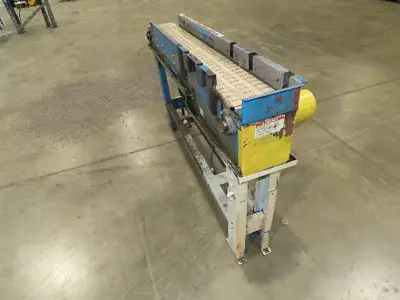 New London Engineering 7.5"x 5' 6" Plastic Tabletop Belt Conveyor 30 FPM 460V