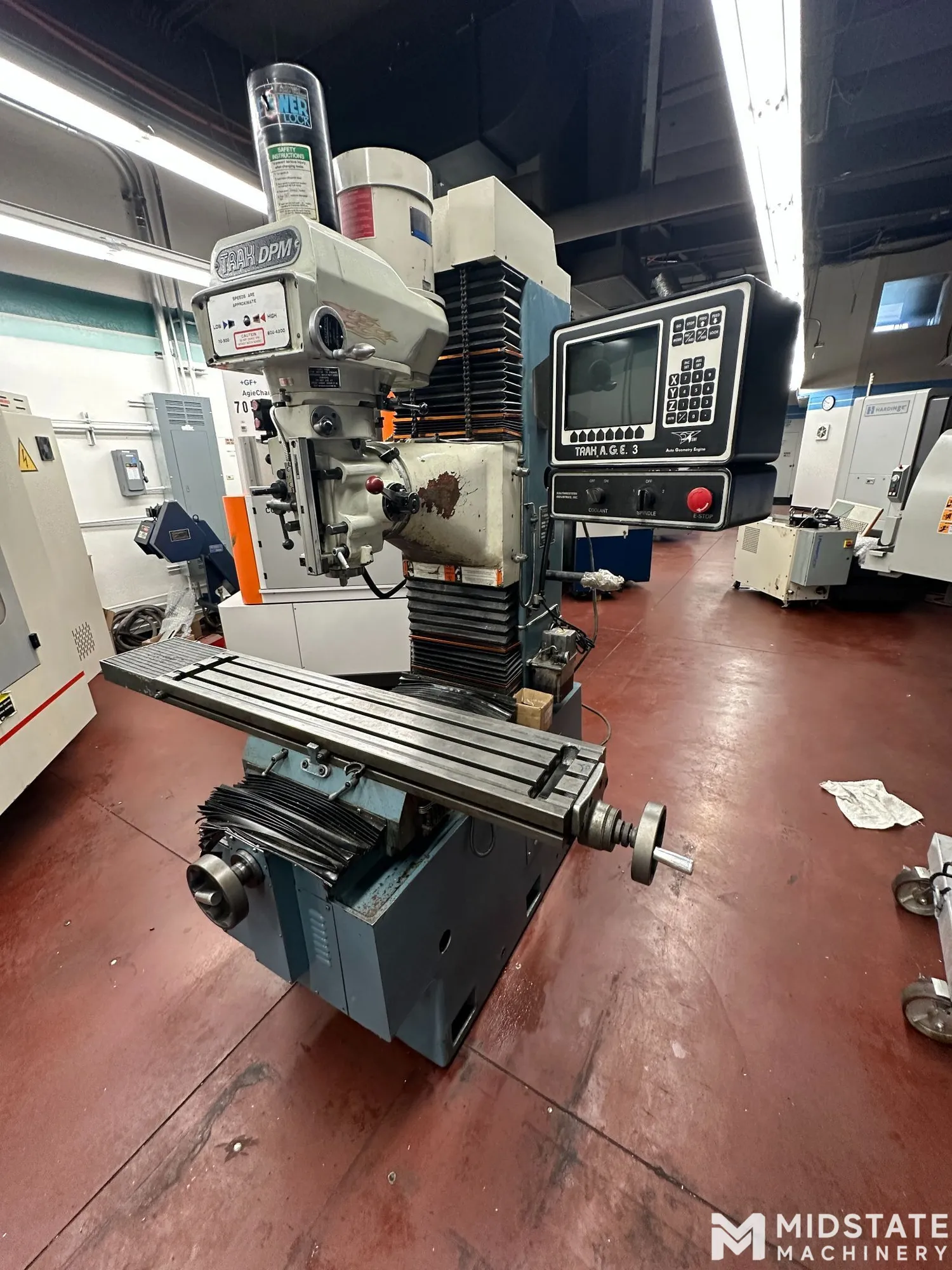 1997 SWI TRAK DPM CNC Bed Mill