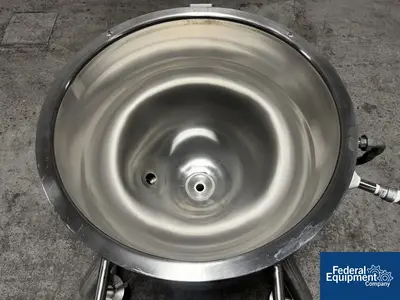 USED Lee Industries 50 Gal Lee Kettle, S/S, 90#