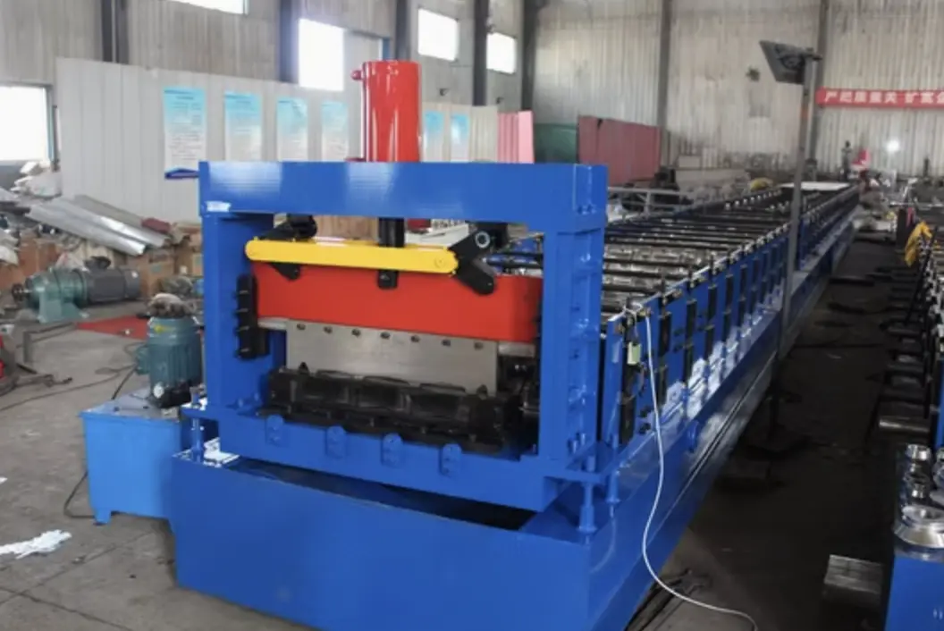 B Decking Roll Forming Machine in Argentina