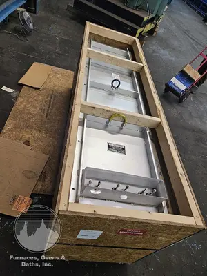 30"W x 12"H x 14'L High Temperature Belt Conveyor Oven, Electric, 1000°F