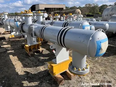 Used Wuxi Chemical Equipment Shell & Tube Heat Exchanger, 234 Sq Ft, Duplex 2205, 2023