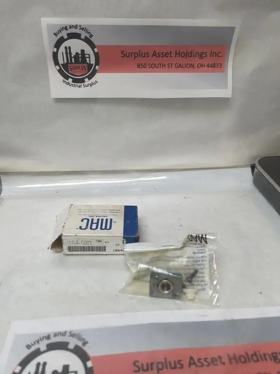 New | in-Stock MAC VALVES 1100A-037 Pump & Valve Parts | Surplus Asset Holdings #1218904