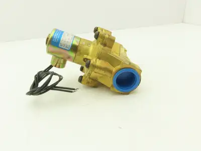 Honeywell Skinner L2LB6300 1" NPT Solenoid Operated Water Valve 5-300PSI 24VDC
