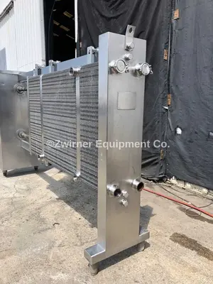 APV Crepaco Model CR30 Stainless Steel Plate Heat Exchange Frame