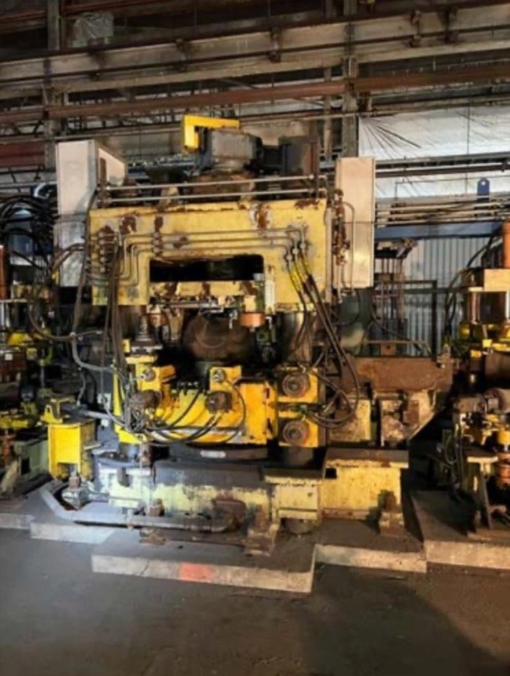 SMS SIMAC Two Roll Straightener, fully hydraulic with all the handlings, in condition of a new, just few run hours, POA