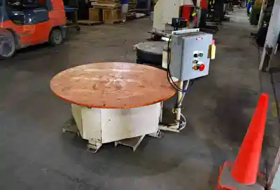 5,000 Lb. INTEK AUTOMATION CONTROLS Pallet Uncoiler