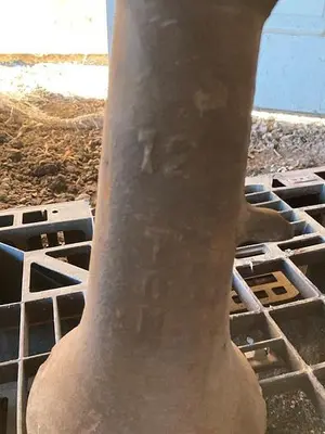 Used DUFF NORTON 12 TON VINTAGE ANTIQUE SCREW JACK FOR LEVELING CABLE TOOL Jack Lifters Pennsylvania US | East West Machinery & Drilling #1417570