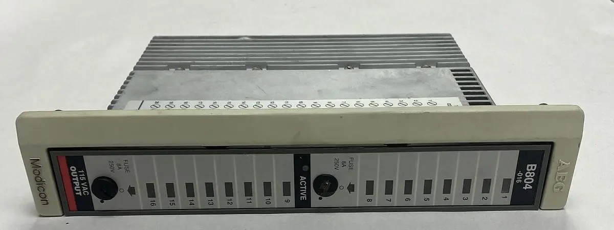 Used MODICON AS-B804-016 Input / Output Modules | Surplus Asset Holdings #1205865
