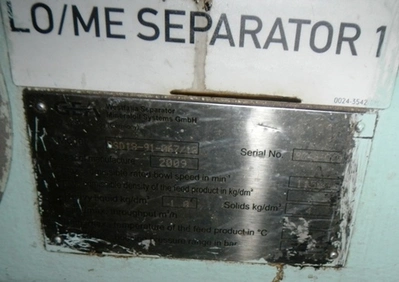 Used _UNKNOWN_ _UNKNOWN_ Oil Separators Florida US | Sanders Equipment #1284677